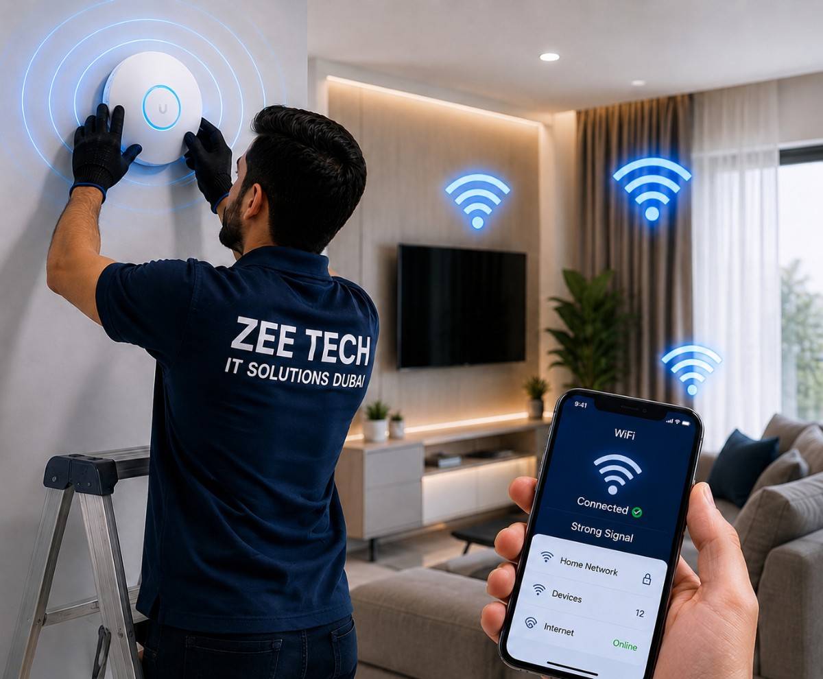 WiFi Installation Dubai Banner