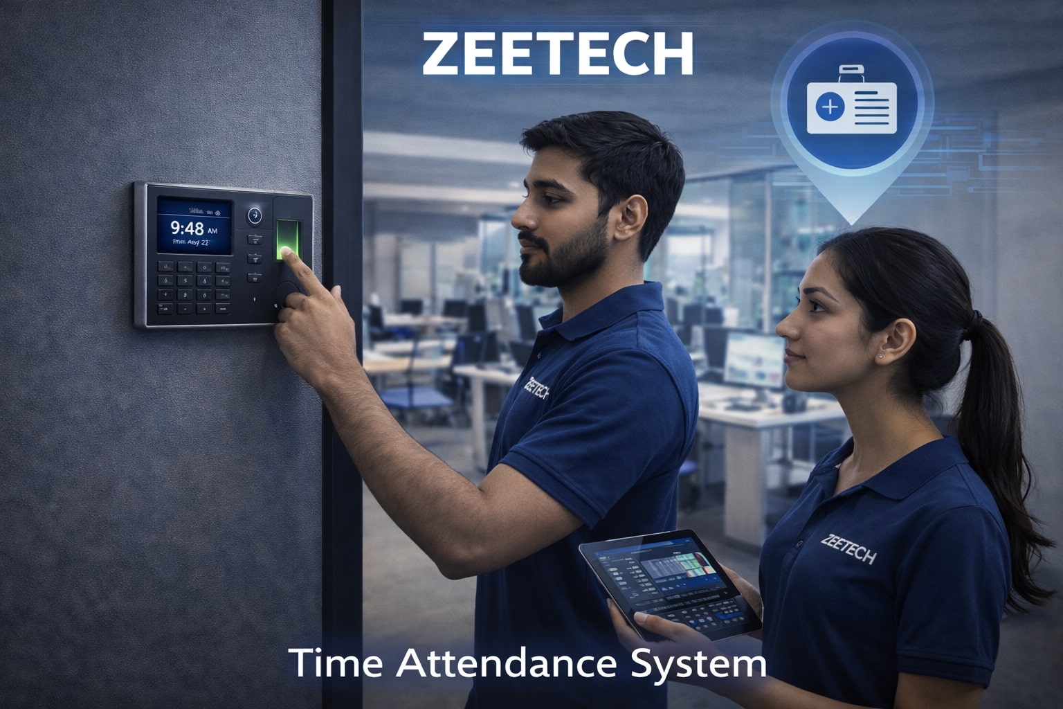 Time attendance system installation in Dubai